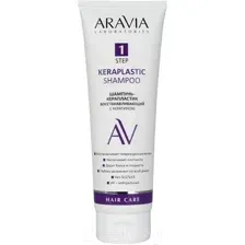 Шампунь для волос Aravia Laboratories Keraplastic Восстанавливающий с кератином (250мл)