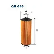 Масляный фильтр FILTRON OE646