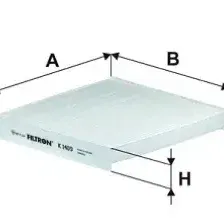 Салонный фильтр Filtron K1409