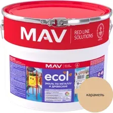 Эмаль MAV Ecol ПФ-115 (11кг, карамель)