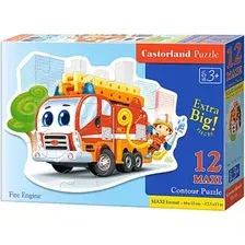 Мозаика/пазл Castorland Пожарная машина B-120109