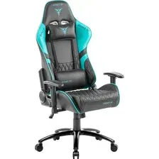 Игровое (геймерское) кресло Zone51 Clubpoint (черный/голубой)