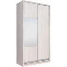 Шкаф-купе Рэйгрупп 138450 YYX Elgon РГ-11.05 (ясень снежный/ясень снежный/хром)