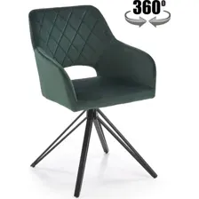 Стул Halmar K535 (зеленый/черный)