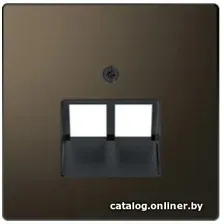 Накладка для компьютерной/телефонной розетки Schneider Electric Merten D-life MTN4522-6052