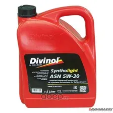 Моторное масло - Divinol Syntholight ASN 5W30, 5л / 49150-K007
