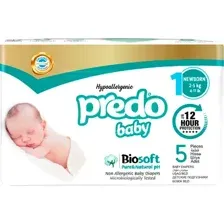 Подгузники Predo Baby №1 2-5 кг BIO-101 (5 шт)