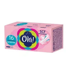 Тампоны женские гигиенические OLA! Tampons Normal Шелковистая поверхность 16шт