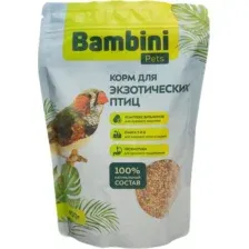 Bambini Pets Корм для экзотических птиц 400 г