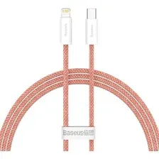 Кабель Baseus Lightning - USB Type-C CALD000107 (2 м, оранжевый)