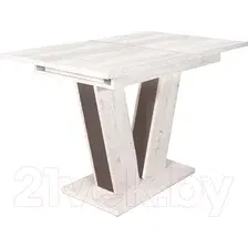 Кухонный стол ЭлиГард Kai 118-157x76x72 (сосна каньон)