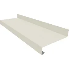 Отлив оконный Скайпрофиль 40x180x2000мм (RAL 9003 белый)
