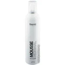 Мусс Kapous для укладки волос нормальной фиксации Mousse Normal 400 мл