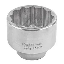 Головка 75мм 1''12гр. FK58975 FORCEKRAFT
