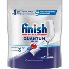 Таблетки для посудомоечной машины Finish Powerball Quantum 60шт.