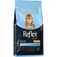 Сухой корм для кошек Reflex Plus Skin Care with Salmon (уход за кожей и шерстью с лососем) 15 кг