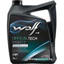 Моторное масло Wolf Official Tech 5W-30 C2 1л