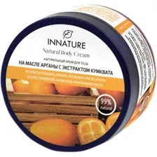 Крем для тела Innature на масле арганы с экстрактом кумквата, 250 мл