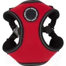 Шлея Puppia Trek PLRA-HC9323-RD-S (красный)
