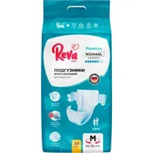 Reva Care Подгузники для взрослых Normal M, 30 шт
