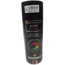 Автомобильная краска Senfineco Acrylic черный глянцевый 400мл 4039