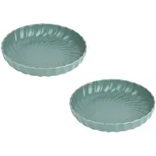 Набор глубоких тарелок Nouvelle Fresh Taste. Dark Green 1730284-Н2 (dark green)