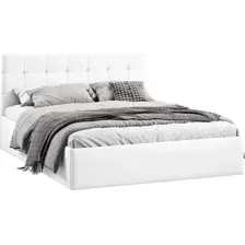 Кровать Трия Джоли Универсальная Тип 1 160x200 (экокожа Polo white)