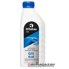 Антифриз готовый HITATSU Antifreeze G11 (-45C) Blue Universal coolant, 1кг / AFHB1