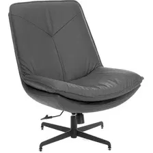 Кресло мягкое Tetchair Cosmo экокожа (графит)