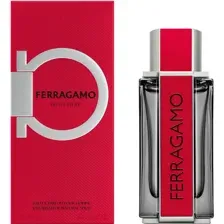 Парфюмерная вода Ferragamo Red Leather, мужская, 100 мл