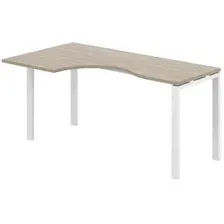 Стол Norden 140x90x75 SG.231.OD.63.WH.L (белый/дуб темный)