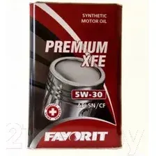 Моторное масло Favorit Premium XFE 5W30 API SN/CF Metal / 54448 (1л)
