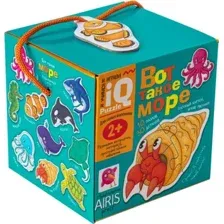 Развивающая игра Айрис-Пресс Для самых маленьких 2+. Вот такое море 9785811270675