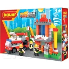 Конструктор Bauer Fireman Пожарная вышка / 741