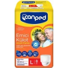 Трусы впитывающие для взрослых Canped Adult Pants (L, 8шт)