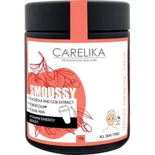 Маска для лица альгинатная Carelika Shaker Smoussy Prebiotic Mask Acerola And Goji (15г)