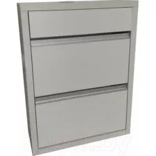 Тумба для обуви Элана Люкс 2.70ш (белый/белый)
