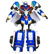 Робот-трансформер Metal Cardbot Блю Коп S / 70592
