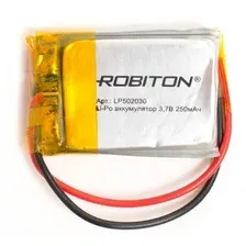 Аккумулятор Robiton LP502030 250mAh 1 шт