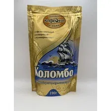 Кофе растворимый "Московская кофейня на паяхъ" КОЛОМБО 190гр.